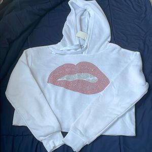 crop hoodie